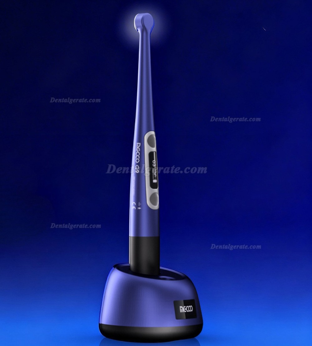 Mecco Q9 Kabellose LED-Polymerisationslampe Dental mit integriertem Lichtmesser und Kariesdetektor